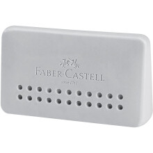 Faber-Castell Grip 2001 Eraser – 187164 Edge Writing Instrument, Pack of 1, Grey