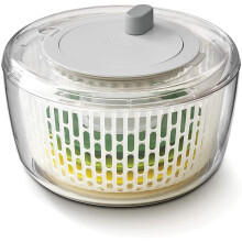 Joseph Joseph Multi-Prep 4-delige saladebereidingsset met slacentrifuge, spiraalsnijder, snijmachine en rasp - veelkleurig
