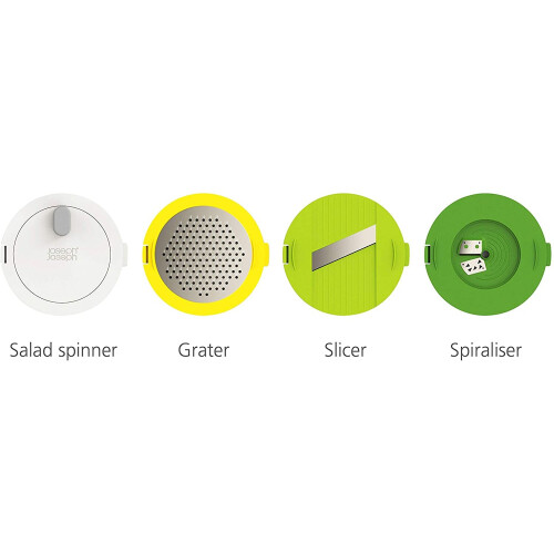 Joseph Joseph Monitoiminen salaattipyöri Multi Prep Set Multicolor 2