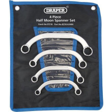 Draper 07210 Half Moon Spanner Set (4 Pieces)