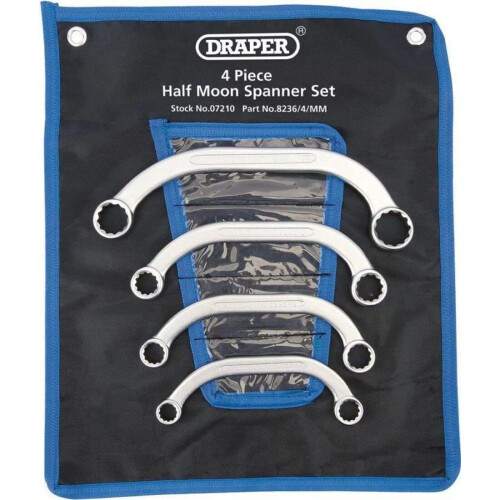 Draper Draper 07210 Half Moon Spanner Set (4 Pieces)