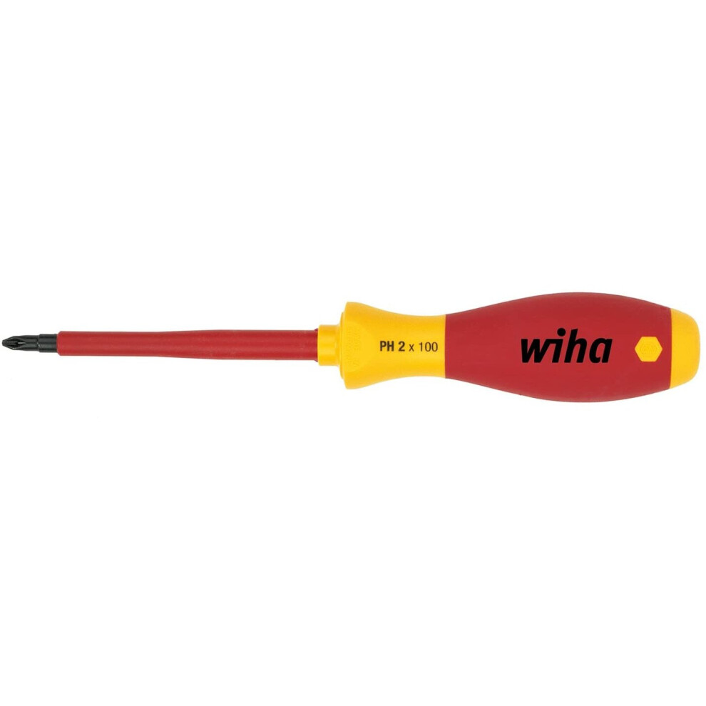 Wiha PH1 X 80mm VDE Soft Finish Screwdriver