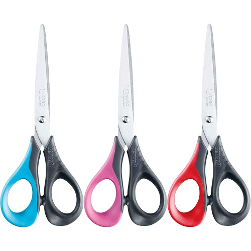 Scissors Sensoft 16 cm Coloured Sorted Scissors 16 cm Maped M169600 (single item) (assorted color)