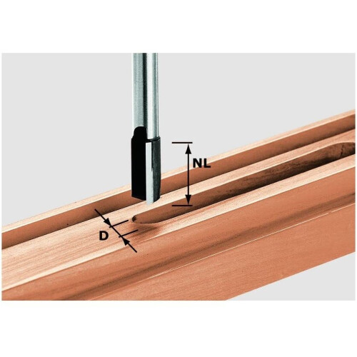 Festool Festool 490959 Strait/mortise Bit HW 10 x 20 mm