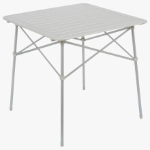 Single Slat Top Square Lightweight Aluminium Camping Table