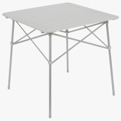 Highlander Single Slat Top Square Lightweight Aluminium Camping Table