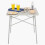 Highlander Single Slat Top Square Lightweight Aluminium Camping Table 3