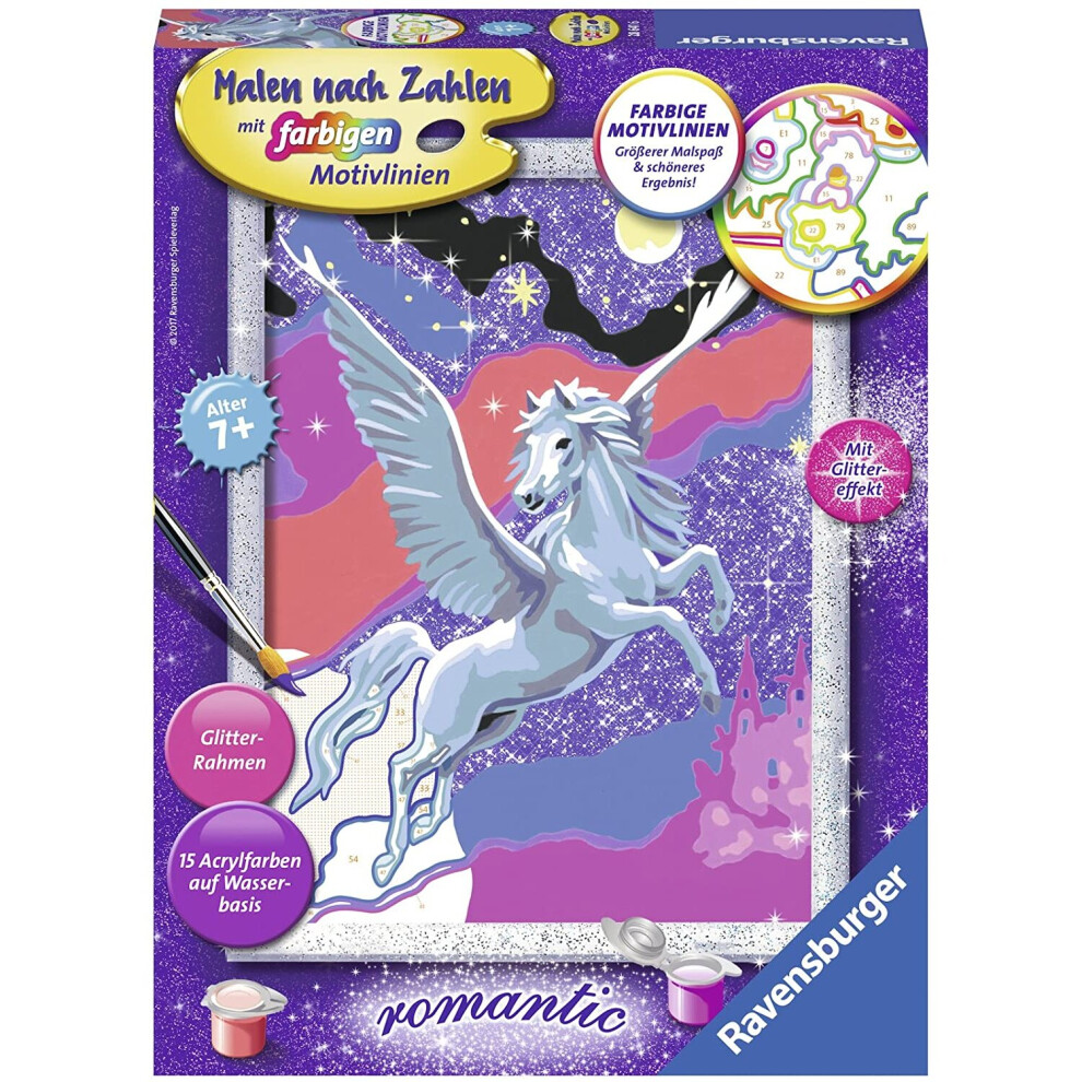 Ravensburger 286416 "Proud Pegasus Painting By Numbers Set