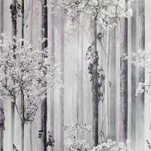 Arthouse Blossom Forest Dusky Pink Wallpaper for Living Spaces & Feature Walls, 53 cm x 10.05 m Roll, 908401