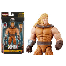 Figurine Marvel Legends Sabretooth, 15 cm, Design Premium, 1 Figurine, 3 Accessoires, 1 Pièce Build-A-Figure