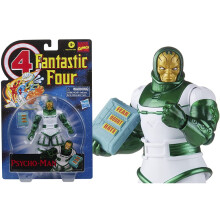 Marvel Hasbro Legends Series Retro Fantastic Four Psycho-Man 15 cm Actionfigur, mit 1 Zubehör
