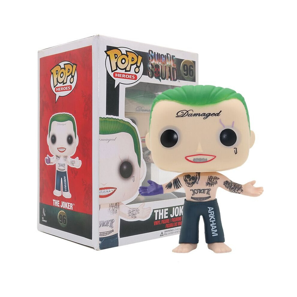 (Joker) Harley Quinn Joker Action Figure Suicide Squad Funko Pop Model Toys Collection