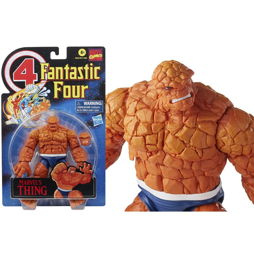 Hasbro Marvel Legends Vintage The Thing Action Figure