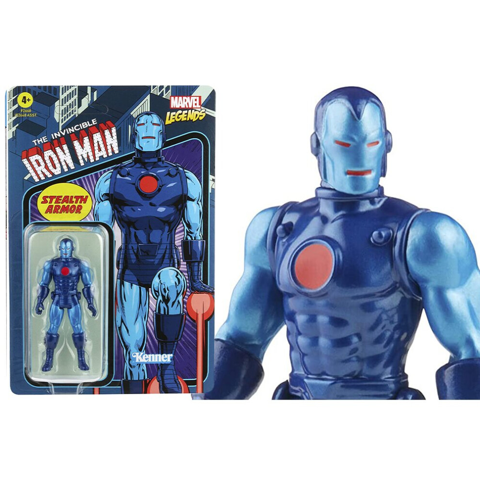 Hasbro Marvel Legends Retro Stealth Suit Iron Man Action Figure