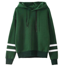 (Green, S) Women Autumn Winter Loose Long Sleeves Hoodies Warm Hooded Pullovers