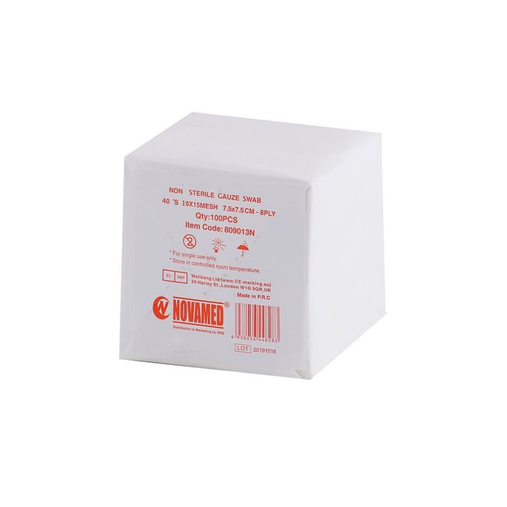 Novamed Non Sterile Gauze Swab 100'S