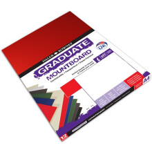 Daler Rowney Assorted A4 Graduate Mountboard (Pack of 12)