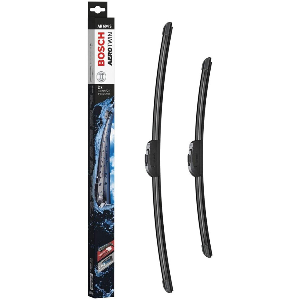 Bosch Wiper Blade Aerotwin Ar604s, Length: 600Mm/450Mm – Set Of Front Wiper Blades