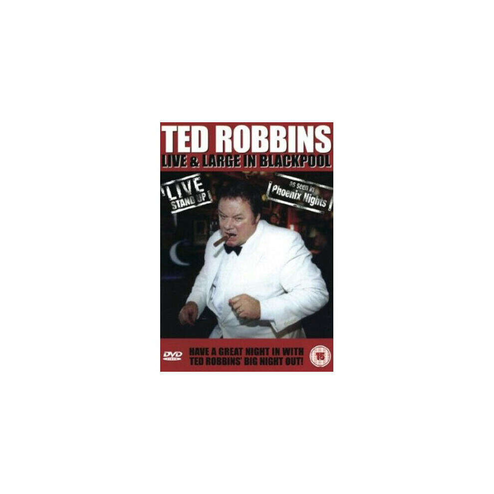 Dvd Ted Robbins Live And Large In Blackpool Ted Robbins Cert 18 - Region 2