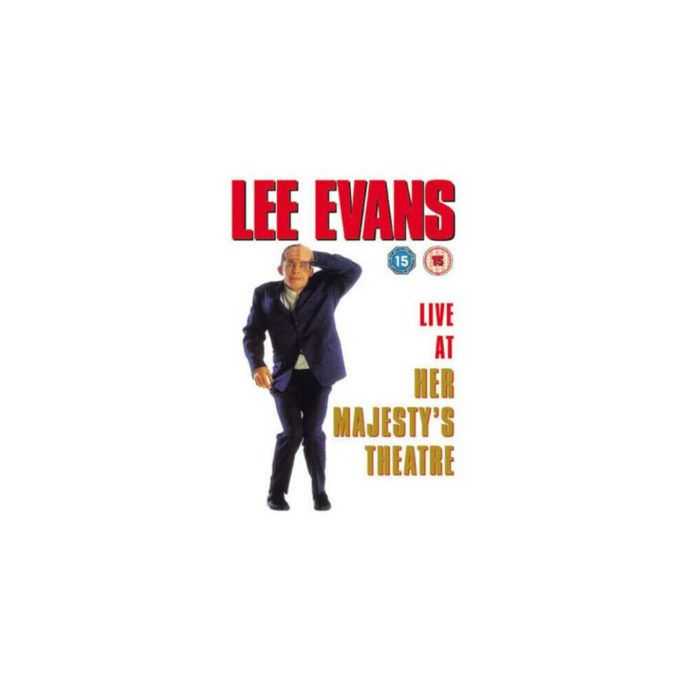 Lee Evans Live at Her Majestys Theatre DVD (2005) Lee Evans cert 15 - Region 2-image-OPC-P8W6CNP-NEW