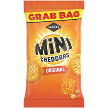 Jacobs Original Mini Cheddars Grab Bags - 30x45g