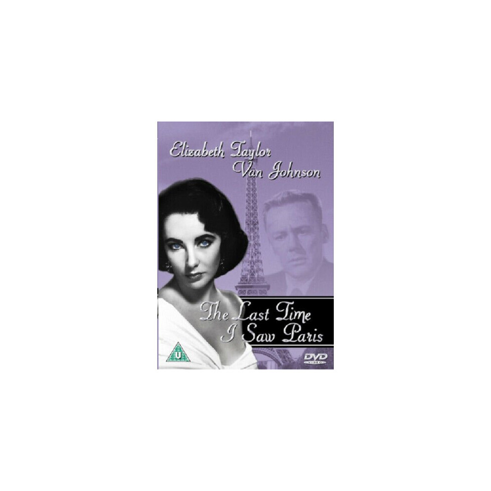The Last Time I Saw Paris DVD (2004) Elizabeth Taylor Brooks (DIR) cert U - Region 2-image-OPC-P8W6TYW-NEW