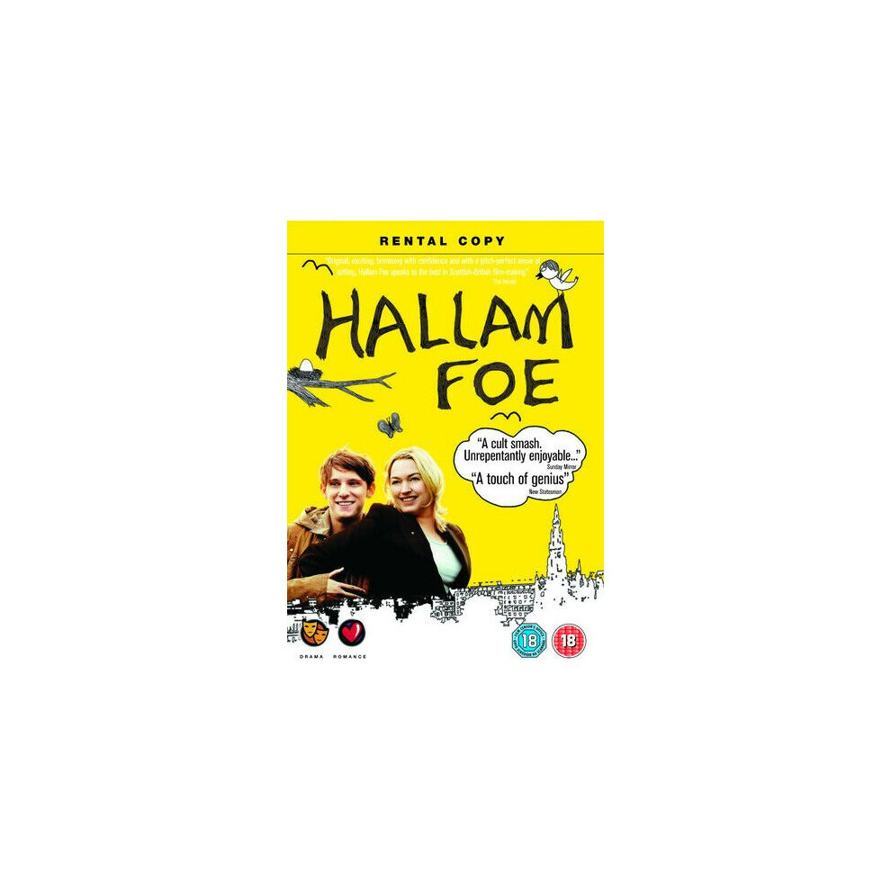 Hallam Foe DVD (2008) Jamie Bell Mackenzie (DIR) cert 18 - Region 2-image-OPC-P8W6V5F-NEW