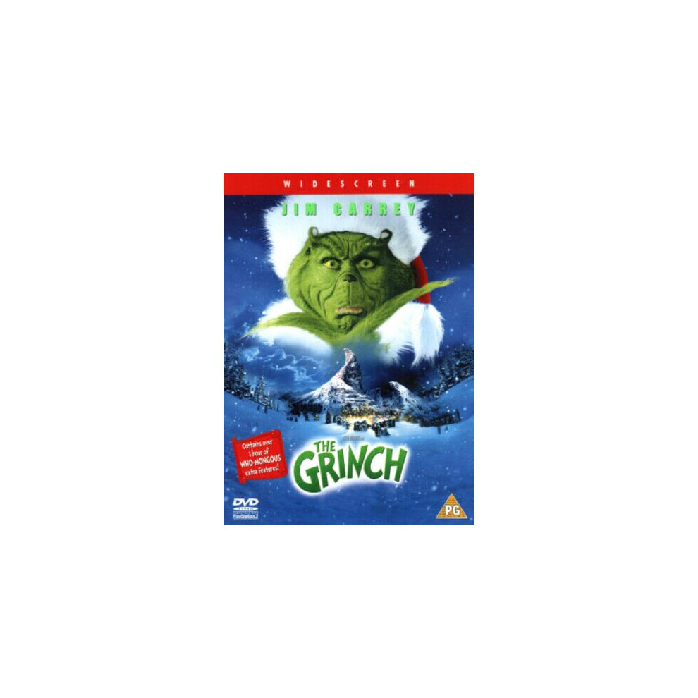 The Grinch DVD (2001) Jim Carrey Howard (DIR) cert PG - Region 2