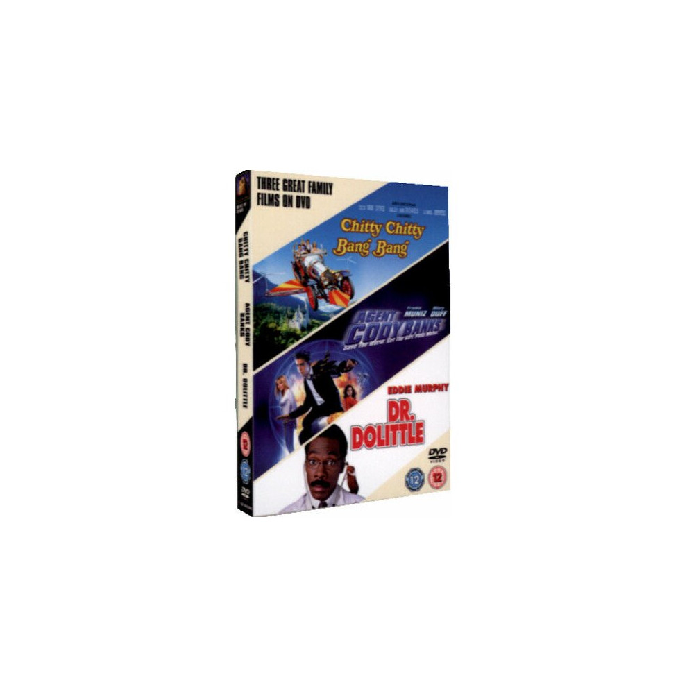 Agent Cody BanksDr DolittleChittwbry Chitty Bang Bang DVD (2006) Dick van Dyke - Region 2-image-OPC-P8W6ZBB-NEW