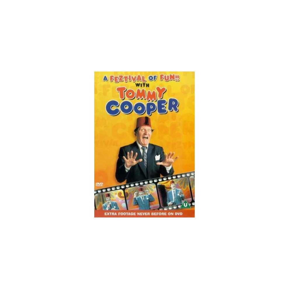 Tommy Cooper A Feztival Of Fun With Tom DVD - Region 2-image-OPC-P8W6FCC-NEW