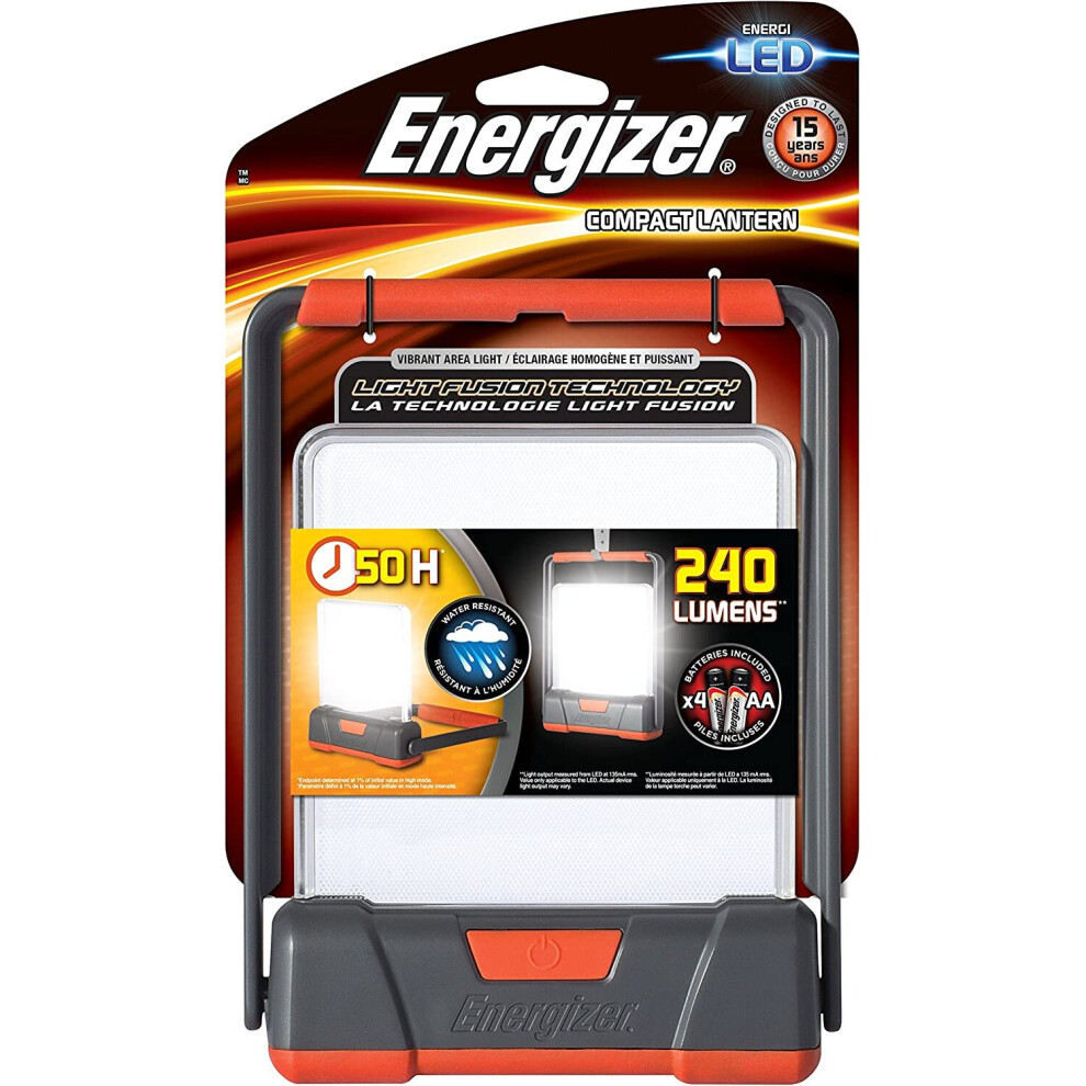 Energizer Fusion Compact Lantern Torch with 4 x AA batteries included