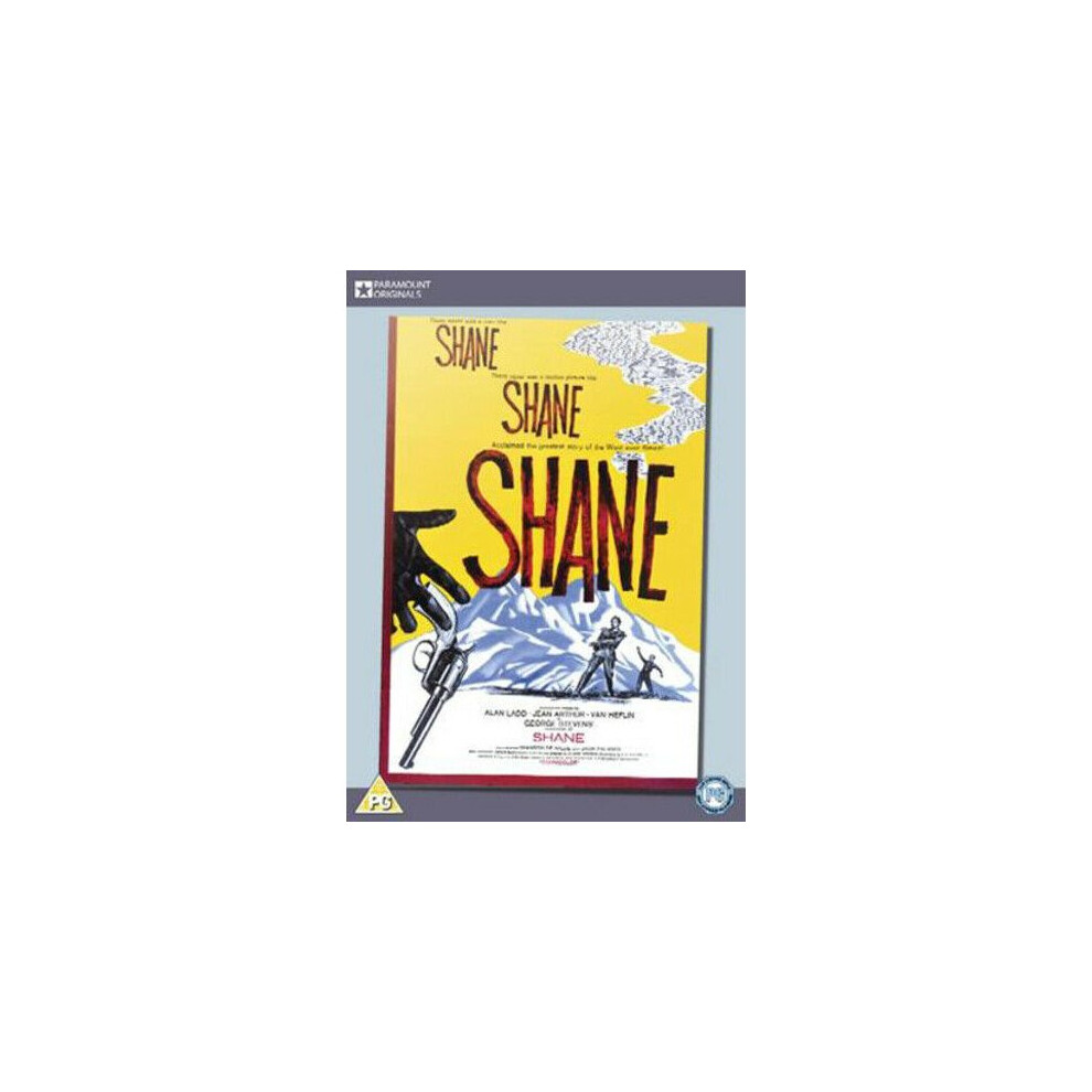 Dvd Shane (2007) Alan Ladd Stevens (Dir) Cert Pg - Region 2