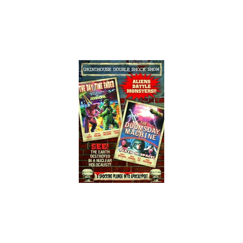 Dvd Grindhouse Double Shock Show The Day Ti - Region 2