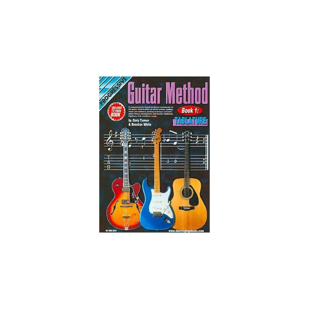 Guitar Method Book 1 Tablature DVD wit DVD - Region 2