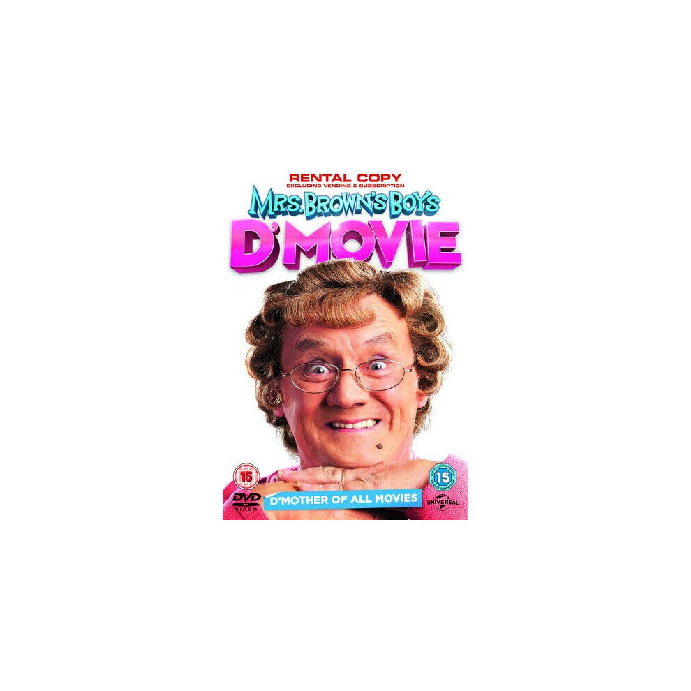 Mrs Browns Boys Dmovie DVD (2014) Brendan OCarroll Kellett (DIR) cert 15 - Region 2-image-OPC-P8W7CQ5-NEW