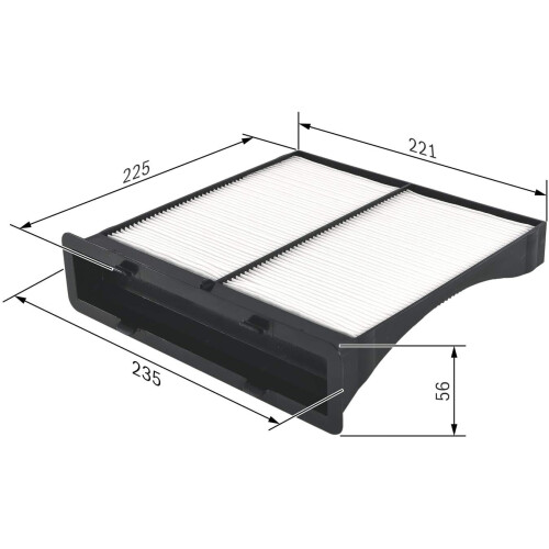 Bosch Bosch M2262 Cabin Filter Standard 1