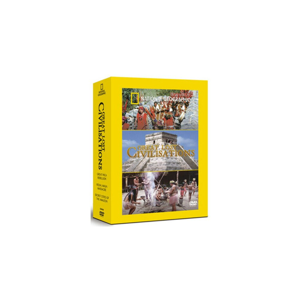 National Geographic Great Lost Civilisations DVD (2009) cert E 3 discs - Region 2-image-OPC-P8W7XQT-NEW