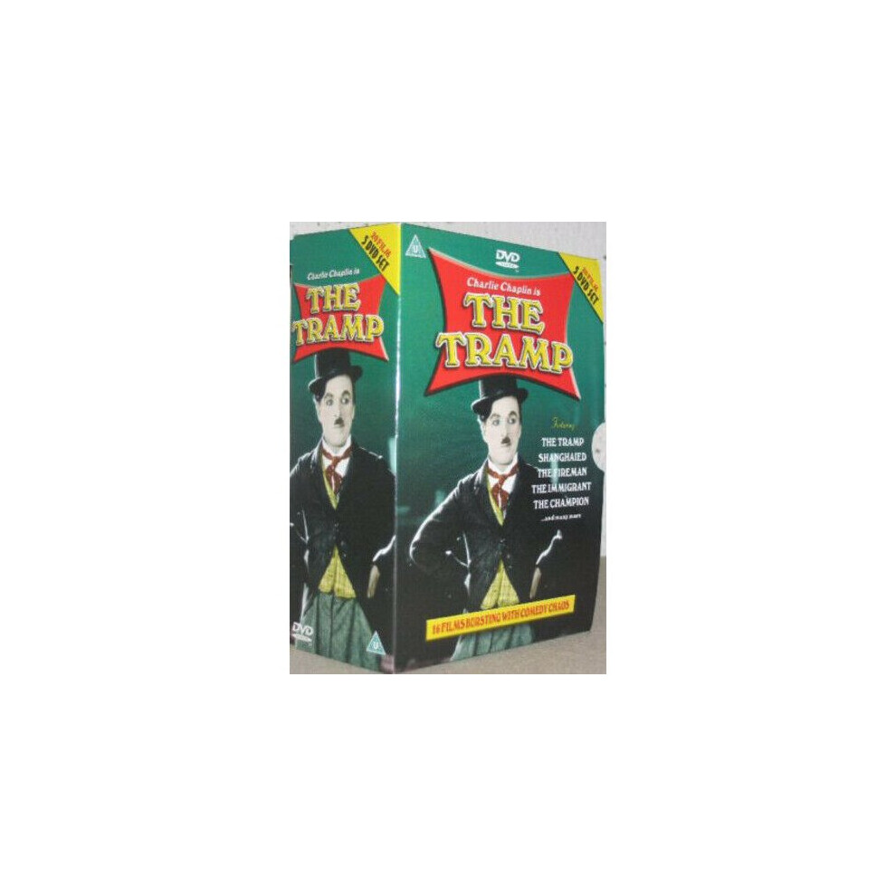 Charlie Chaplin Is the Tramp DVD cert U 5 discs - Region 2-image-OPC-P8W7WZD-NEW