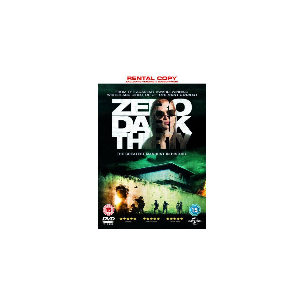 Zero Dark Thirty DVD (2013) Jessica Chastain Bigelow (DIR) cert 15 - Region 2-image-OPC-P8W82P8-NEW