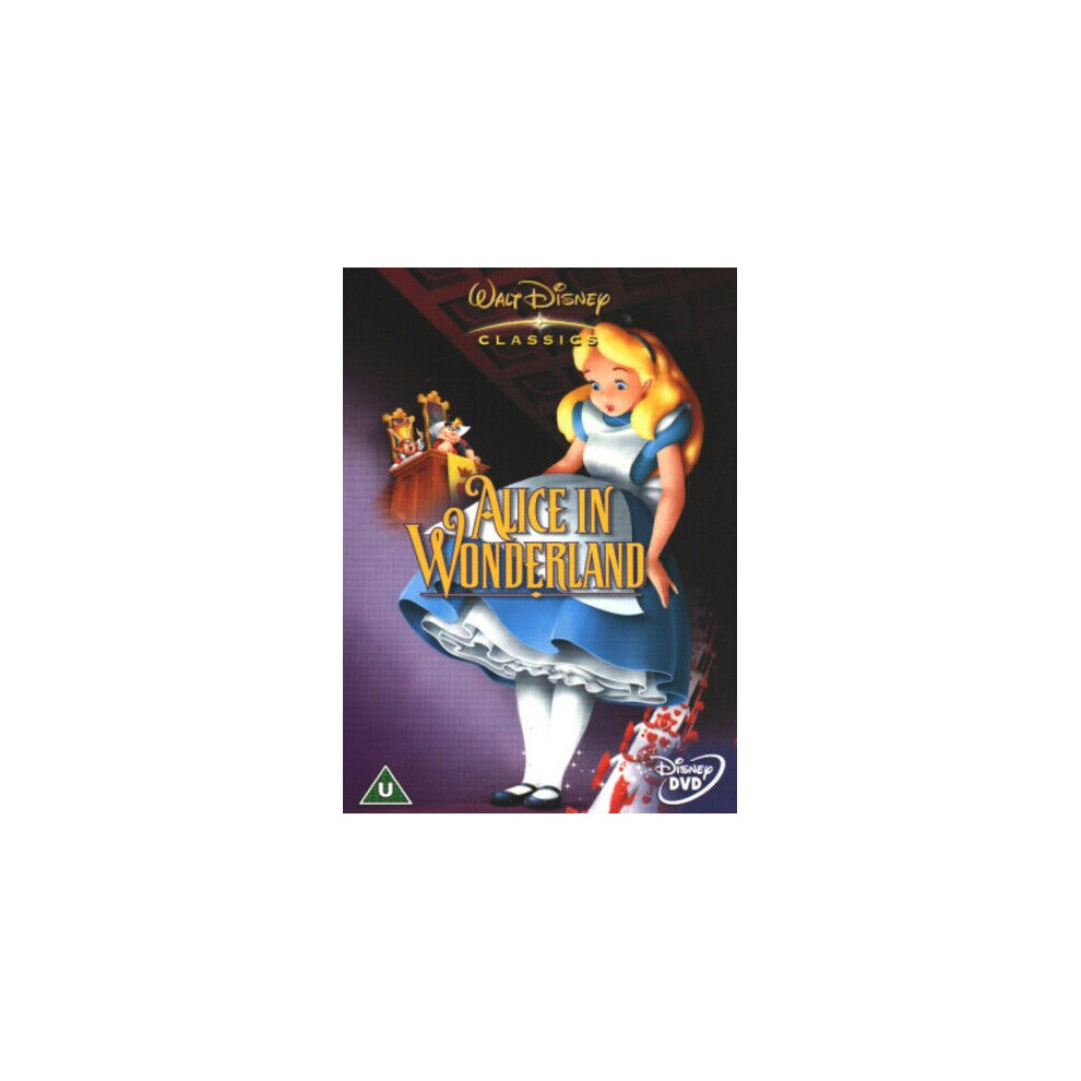 Alice in Wonderland (Disney) DVD (2002) Clyde Geronimi cert U Quality guaranteed - Region 2