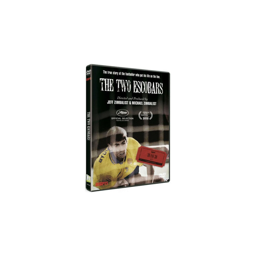 The Two Escobars DVD (2011) Jeff Zimbalist cert E - Region 2