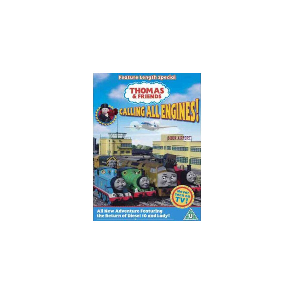 Thomas amp Friends Calling All Engines DVD (2005) Martin T. Sherman Tiernan - Region 2-image-OPC-P8W86YT-NEW