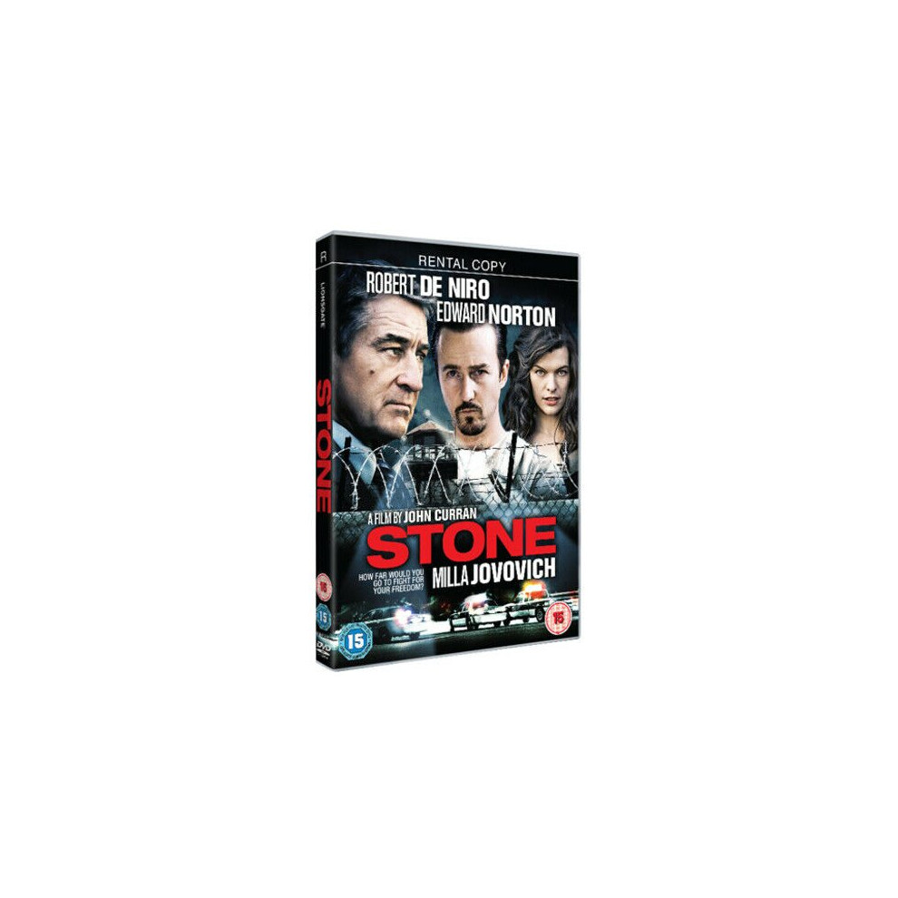 Stone DVD (2011) Robert De Niro Curran (DIR) cert 15 - Region 2-image-OPC-P8W88WH-NEW