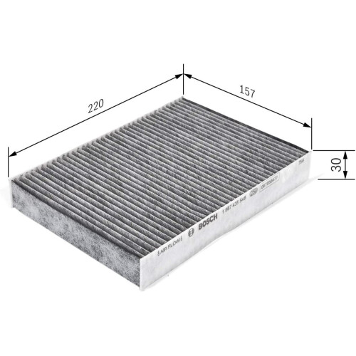 Bosch Bosch R5548 Cabin Filter activated-carbon 1