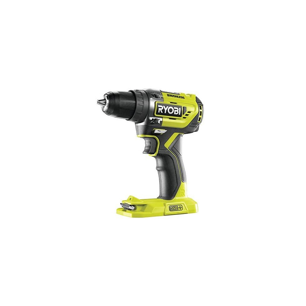 Ryobi R18DD5-0 ONE+ Cordless Brushless Drill Driver, 18 V, Hyper Green