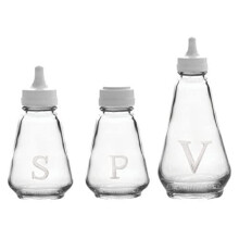 Ravenhead Glass Salt Pepper Shaker Vinegar Serving Bottle in Choice of Deals (Salt Pepper Vinegar Set)