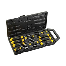 Stanley 2-65-005 PH Cushion Grip Screwdriver, Multi-Colour, Set of 10 Pieces
