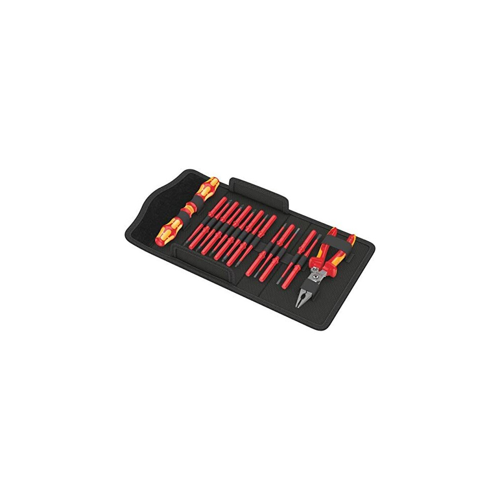 Wera 05136027001 Kraftform Kompakt VDE 17 extra slim 1 Screwdriver Set, Colour, Size