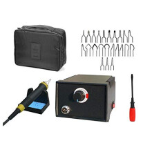 Afantti Wood Burning Pen Tool Kit Set Professional Pyrography Machine Electric Woodburning Leather Burner | 23 Tips | Carry Case | for Adult Star