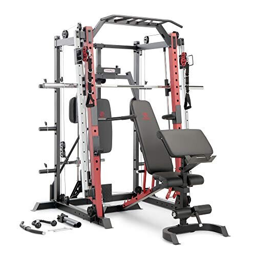Marcy Marcy Smith Machine Cage with Landmine Station and Pull Up Bar